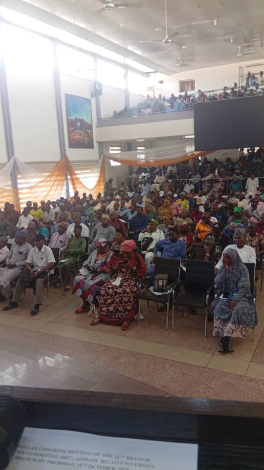 SSANU ABU Branch 3rd Regular Congress in Pictiures: A Milestone in CONTTA Arrears Payment and Members’ Welfare
