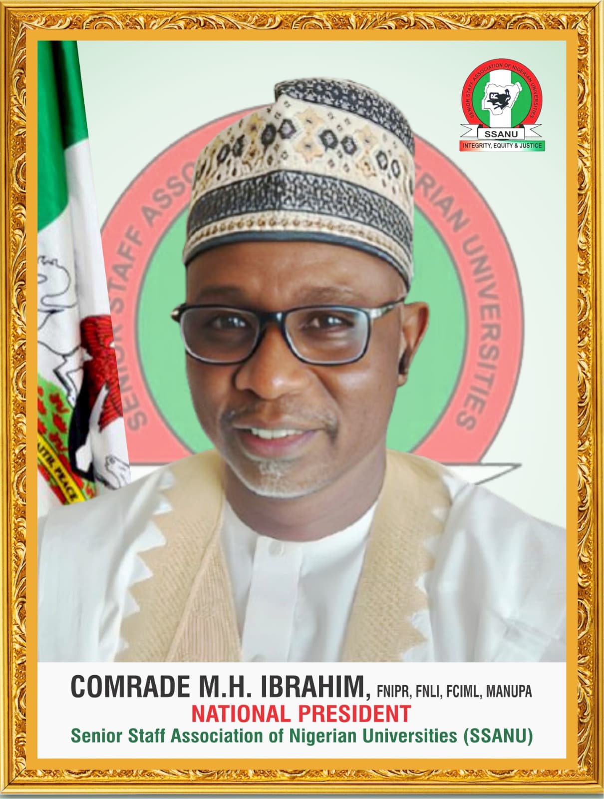 Comrade M. H. Ibrahim fnipr